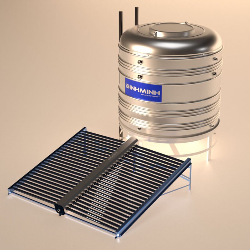 Dàn công nghiệp nước nóng NLMT Bình Minh 500L - OBM500KCA